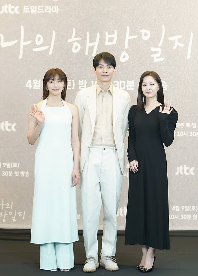 (왼쪽부터) 배우 이엘, 이민기, 김지원 [JTBC 제공. 재판매 및 DB 금지]