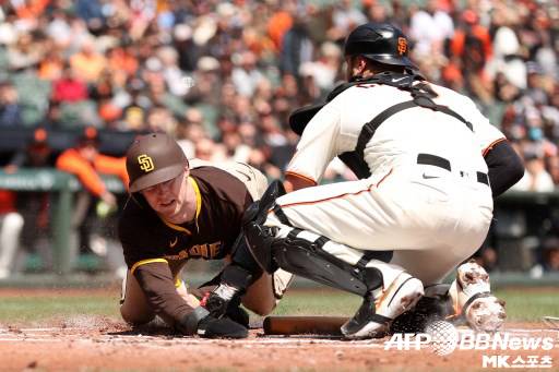샌디에이고가 샌프란시스코에게 졌다. 사진(美 샌프란시스코)=ⓒAFPBBNews = News1