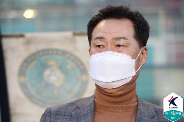 안산 그리너스의 조민국 감독. 사진｜한국프로축구연맹