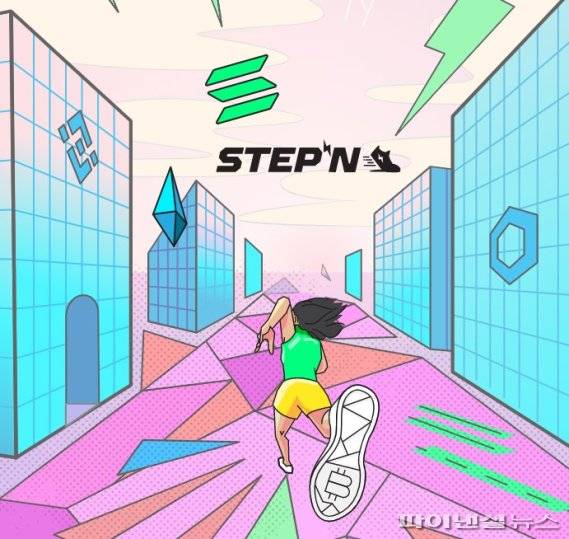 이른바 '놀면서 돈벌기' 플레이투언(P2E) 트렌드가 진화하고 있다. '운동하며 돈벌기' 무브투언(Move to earn, M2E)을 표방하며 등장한 프로젝트 스테픈(STEPN)이 많은 사용자들의 관심을 받으며 스포츠 브랜드와 협업을 한다거나 잇따른 투자 유치에도 성공하고 있다. 스테픈 홈페이지 캡쳐/사진=fnDB