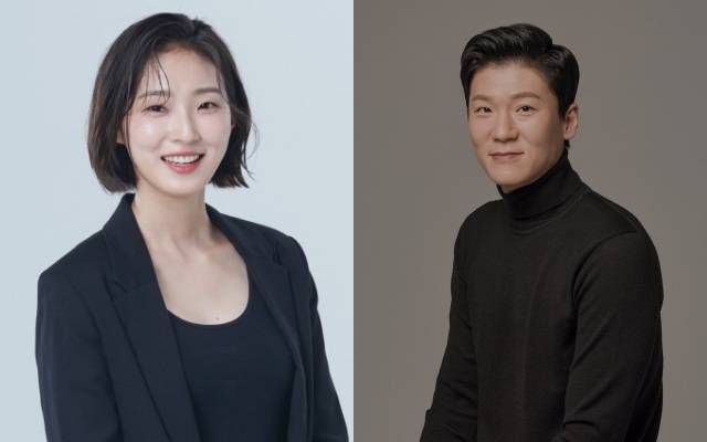 배우 차희(왼쪽)와 유정호가 7년 간의 열애 끝에 결혼이라는 결실을 본다. /청춘엔터테인먼트, 아이오케이컴퍼니 제공