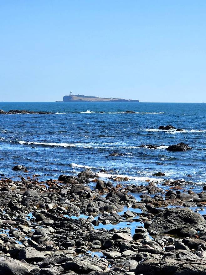 가파도에서 본 마라도