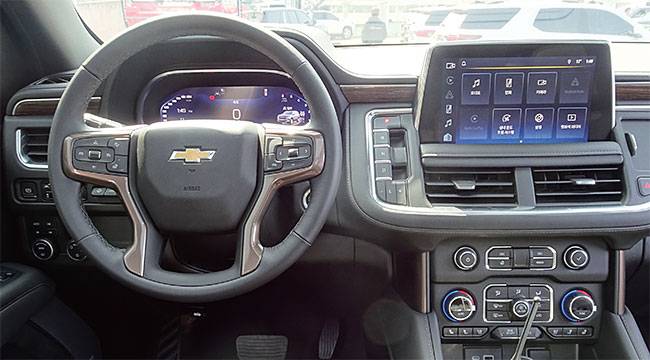 타호의 내부. 사진 연선옥 기자