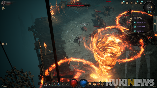 언디셈버 플레이 장면. 쿠키뉴스 DB