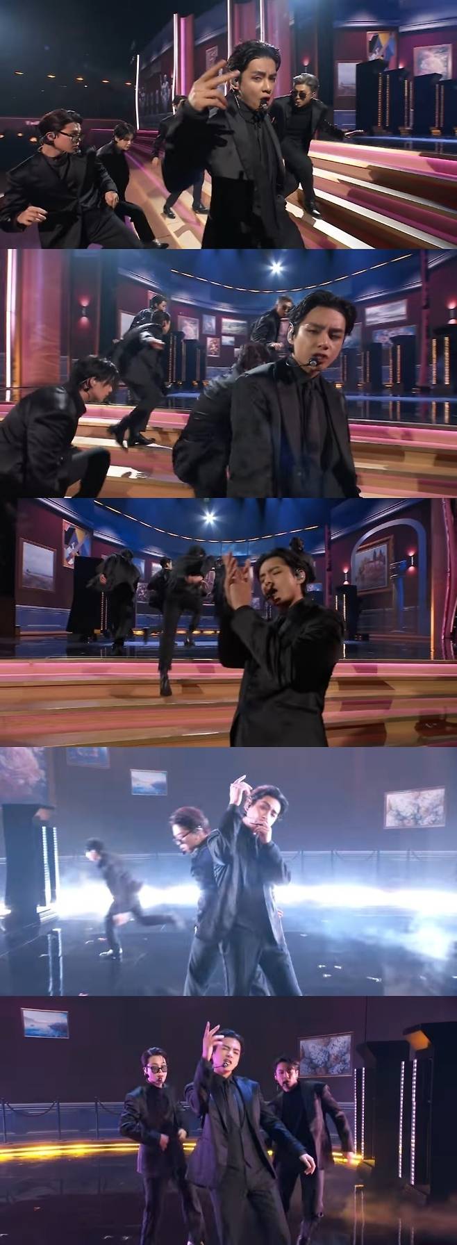 김태형의 치명적 유혹♥..방탄소년단 뷔, 그래미 어워드 최고의 순간→제임스 본드 명장면