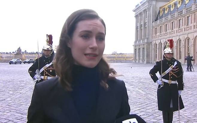 산나 마린 핀란드 총리. SNS 캡처