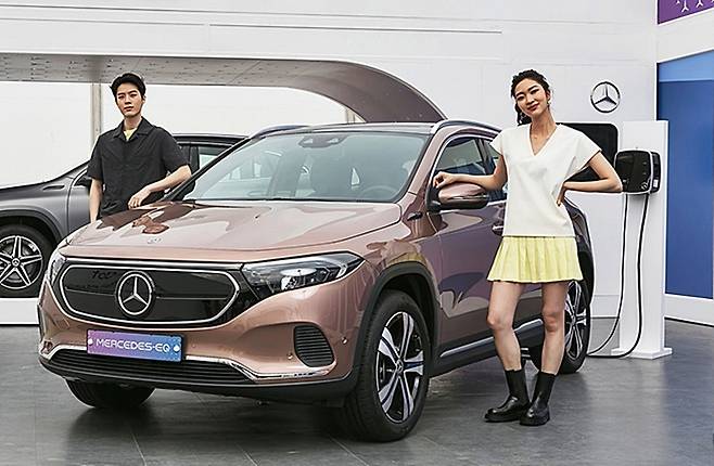 벤츠 EQA [사진출처=벤츠]