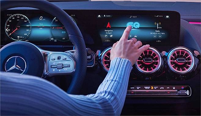 벤츠 EQA [사진출처=벤츠]