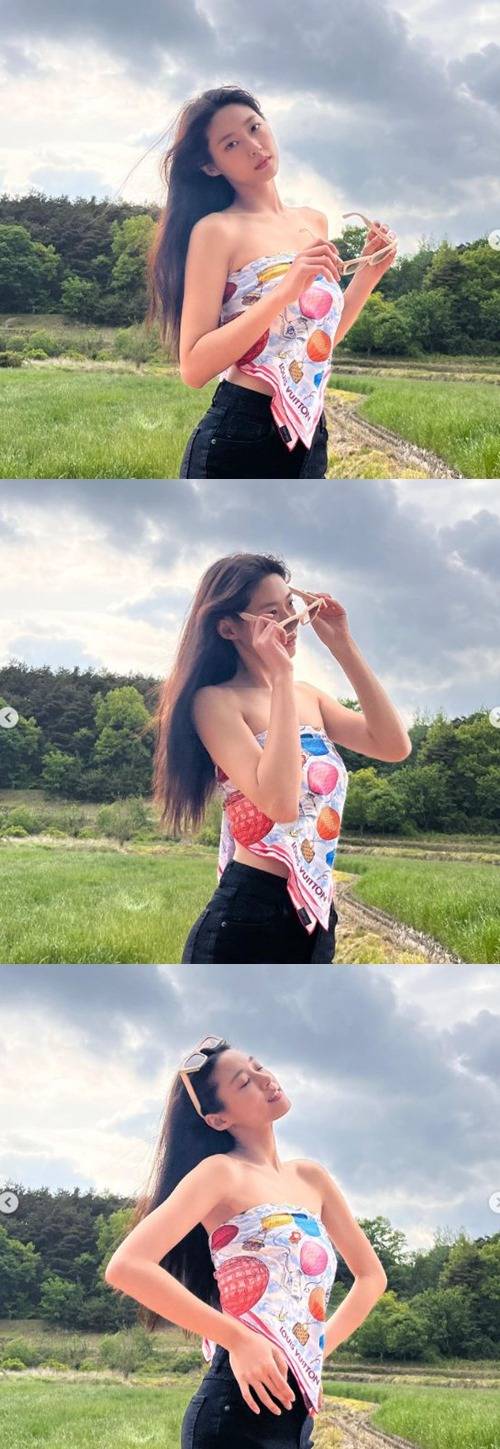 AOA 설현이 글래머스한 몸매를 과시했다. 사진=설현 인스타그램