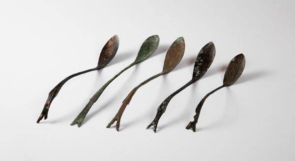 고려시대 청동 숟가락.  부산박물관 제공