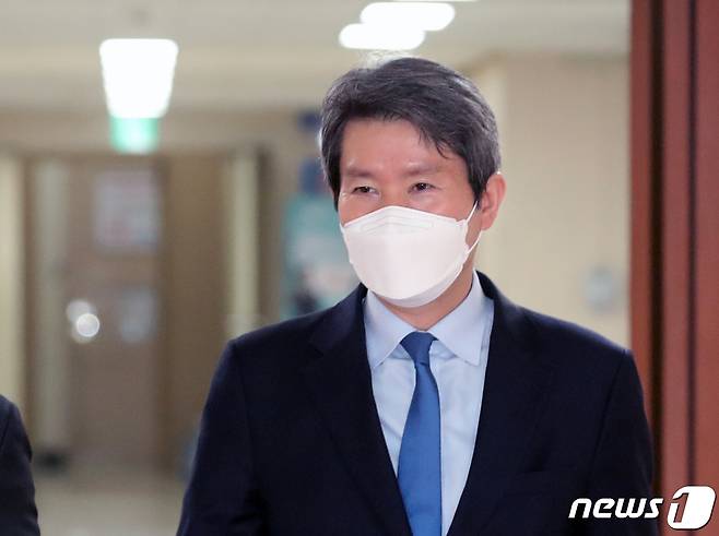 이인영 통일부 장관. 2022.3.15/뉴스1 © News1 송원영 기자