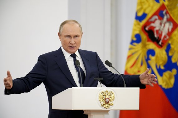 블라디미르 푸틴 러시아 대통령. /사진=AP뉴시스