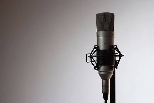 콘덴서 마이크, 출처=셔터스톡