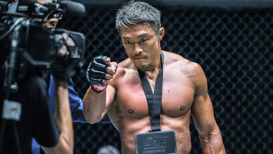 대전료가 화제가 된 47세 베테랑 파이터 추성훈. [사진 원챔피언십]