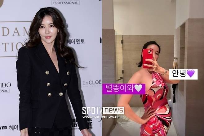 ▲ 장미인애. 출처| 곽혜미 기자, 장미인애 인스타그램
