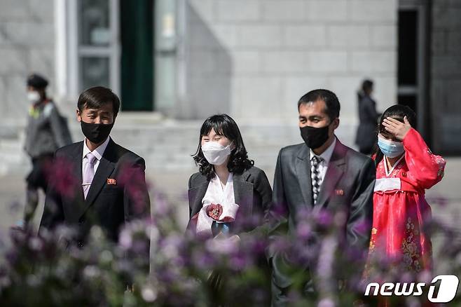 북한 평양시민들 <자료사진> © AFP=뉴스1