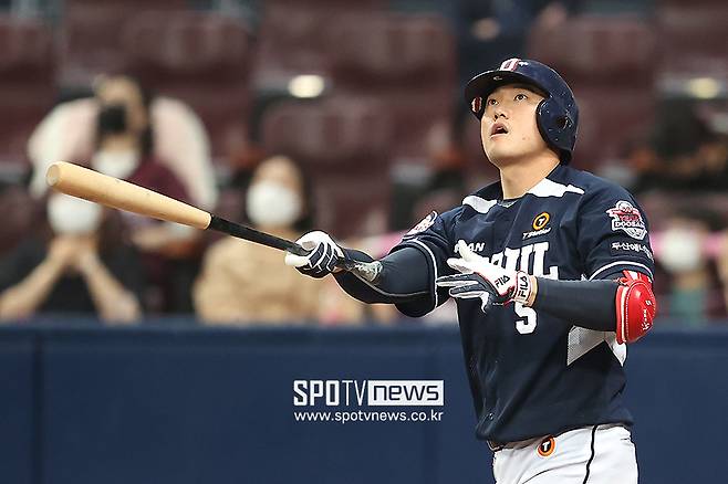 ▲ 두산 베어스 내야수 신성현.ⓒ곽혜미 기자