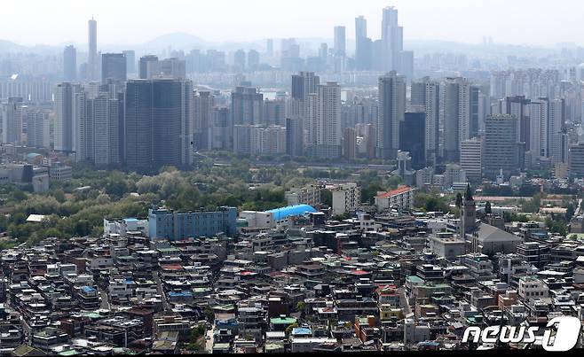 서울 용산 일대의 모습. © News1 구윤성 기자
