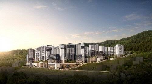 KCC건설 수성 포레스트 스위첸 조감도