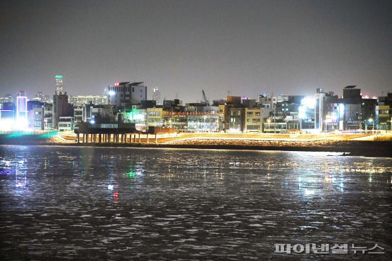 시흥시 K-골든코스트 오이도 야간경관 일대(1.5km). 사진제공=시흥시