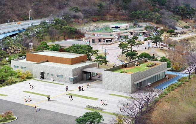 공주 석장리 유적 방문자센터 조감도 [공주시 제공. 재판매 및 DB 금지]