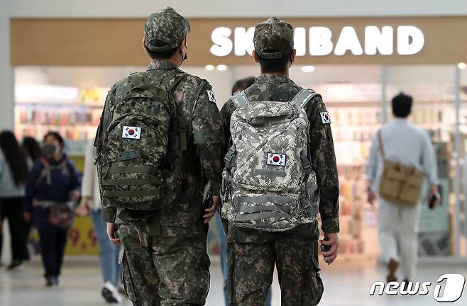 군 장병. 2022.4.30/뉴스1 © News1 박세연 기자