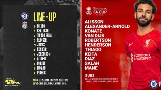 사진. 첼시-리버풀 SNS 캡처