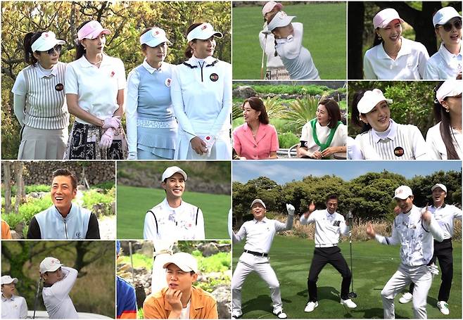 오윤아 "윤태영 스윙이.." 노필터 핵폭탄 돌직구 [골프왕3]