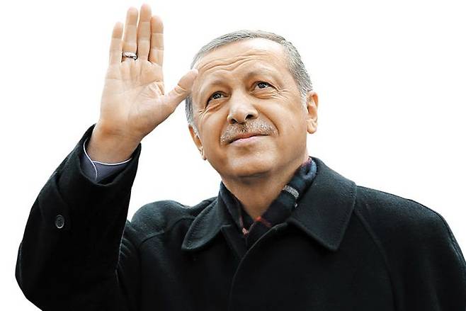 레제프 타이이프 에르도안 터키 대통령/조선DB