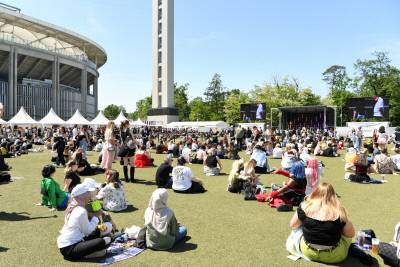 야외중앙무대 전경.