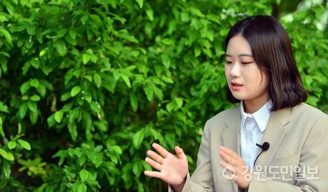 박지현 더불어민주당 공동비대위원장이 지난 14일 본지와 인터뷰를 가졌다. 서영