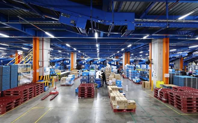 국가인권위원회가 쿠팡 물류센터 현장조사 일정을 조율하고 있다. 사진은 쿠팡의 물류센터./사진제공=쿠팡