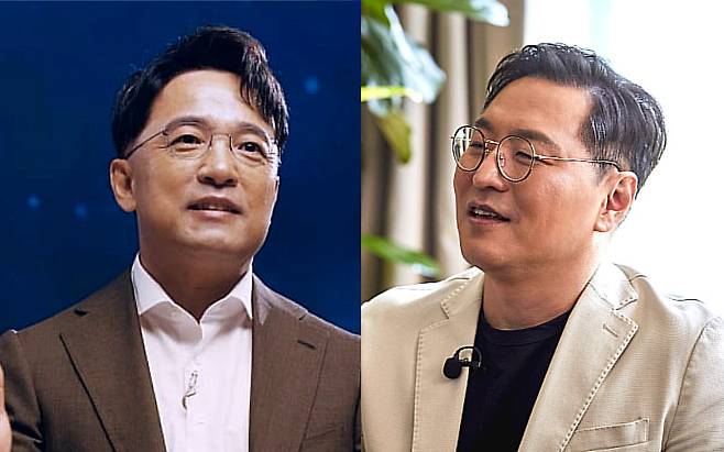 엔씨소프트 김택진 대표(왼쪽)와 이제희 최고연구책임자(CRO). [엔씨소프트 제공]