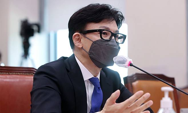 한동훈 법무부장관 후보자. 뉴시스