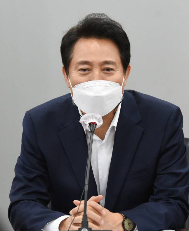 오세훈 서울시장 후보. 연합뉴스