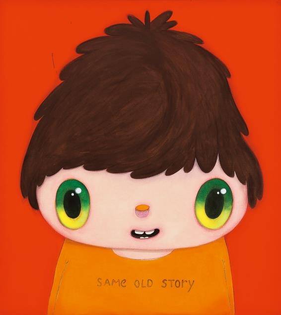 하비에르 카예하 'Same Old Story', acrylic on canvas, 130.0×116.0cm, 2018 [서울옥션 제공. 재판매 및 DB 금지]