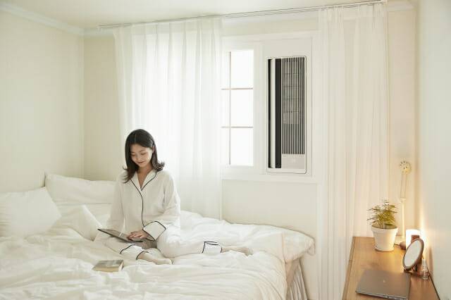 LG전자 창문형 에어컨 '휘센 오브제컬렉션 엣지'(사진=LG전자)