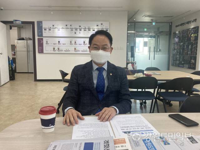 ▲ 더불어 민주당 허영(춘천·철원·화천·양구 갑) 국회의원 [강원도민일보 자료사진]