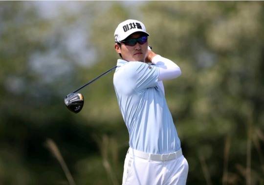 정지웅의 경기 모습
[KPGA 제공]