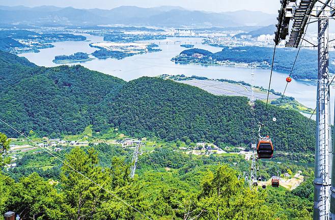 국내 최장 삼악산호수케이블카
