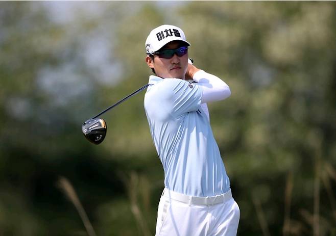 정지웅의 경기 모습 [KPGA 제공. 재판매 및 DB 금지]