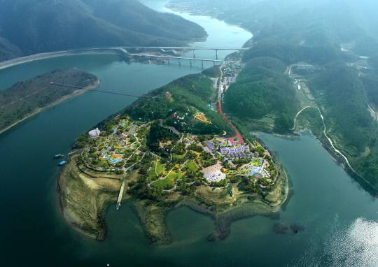 옥천장계관광지 조감도 모습. 사진=옥천군 제공