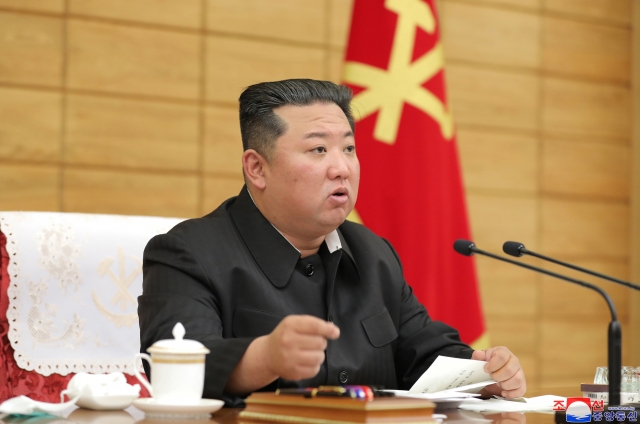 김정은 북한 국무위원장. 조선중앙통신연합뉴스