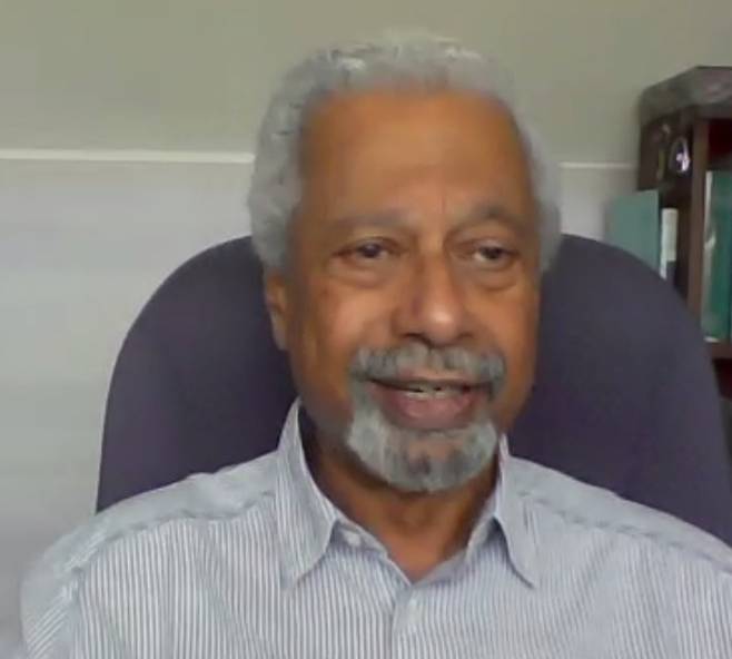 2021년 노벨문학상 수상자 압둘라자크 구르나. 문학동네 제공