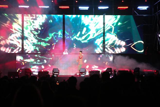 더 크라이 그라운드 2018 공연모습