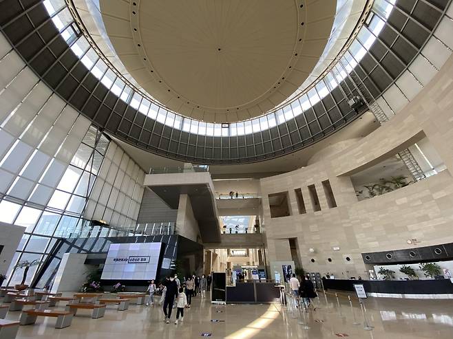 국립중앙박물관 상설전시관 로비 [촬영 박상현]