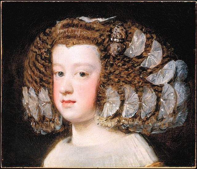 벨라스케스 ‘마리아 테레사: 스페인 공주’, 1651∼1654년.