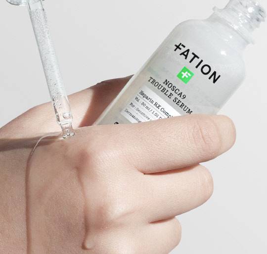 동아제약의 더마 코스메틱 브랜드 파티온의 피부미용 제품. <파티온 홈페이지>