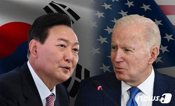 윤석열 대통령(왼쪽)과 조 바이든 미국 대통령. 사진=뉴스1