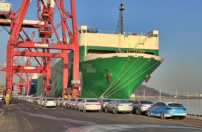 수출용 중고차 [사진 출처 = 오토위니]